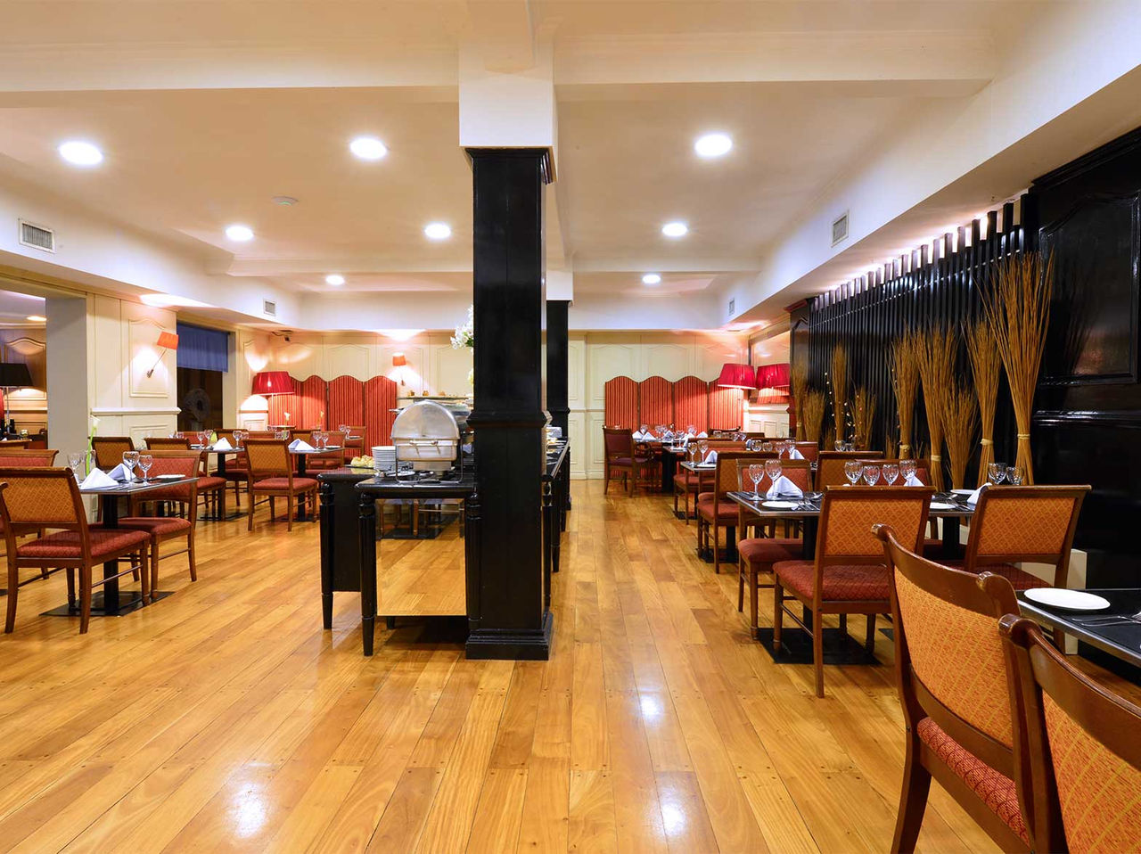 O restaurante Il Moro, do Hotel em Buenos Aires, conta com uma variedade de pratos deliciosos e requintados