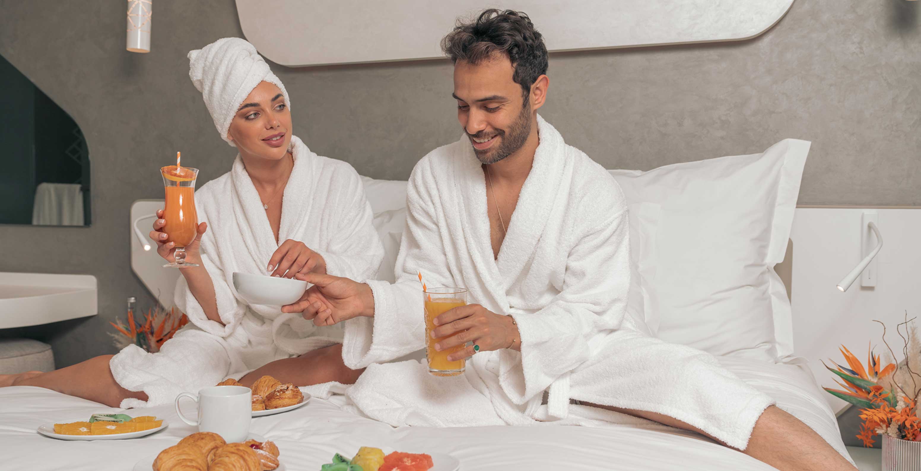 La CR7 Superior Avenue del Pestana CR7 Marrakech tiene una cama grande y un diseño moderno