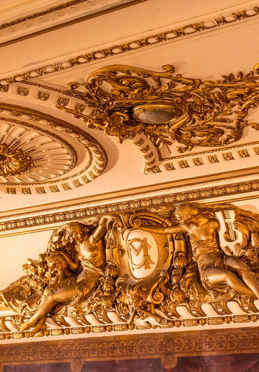Interieur van El Ateneo Grand Splendid in Buenos Aires, een indrukwekkende boekhandel, een van de beste ter wereld